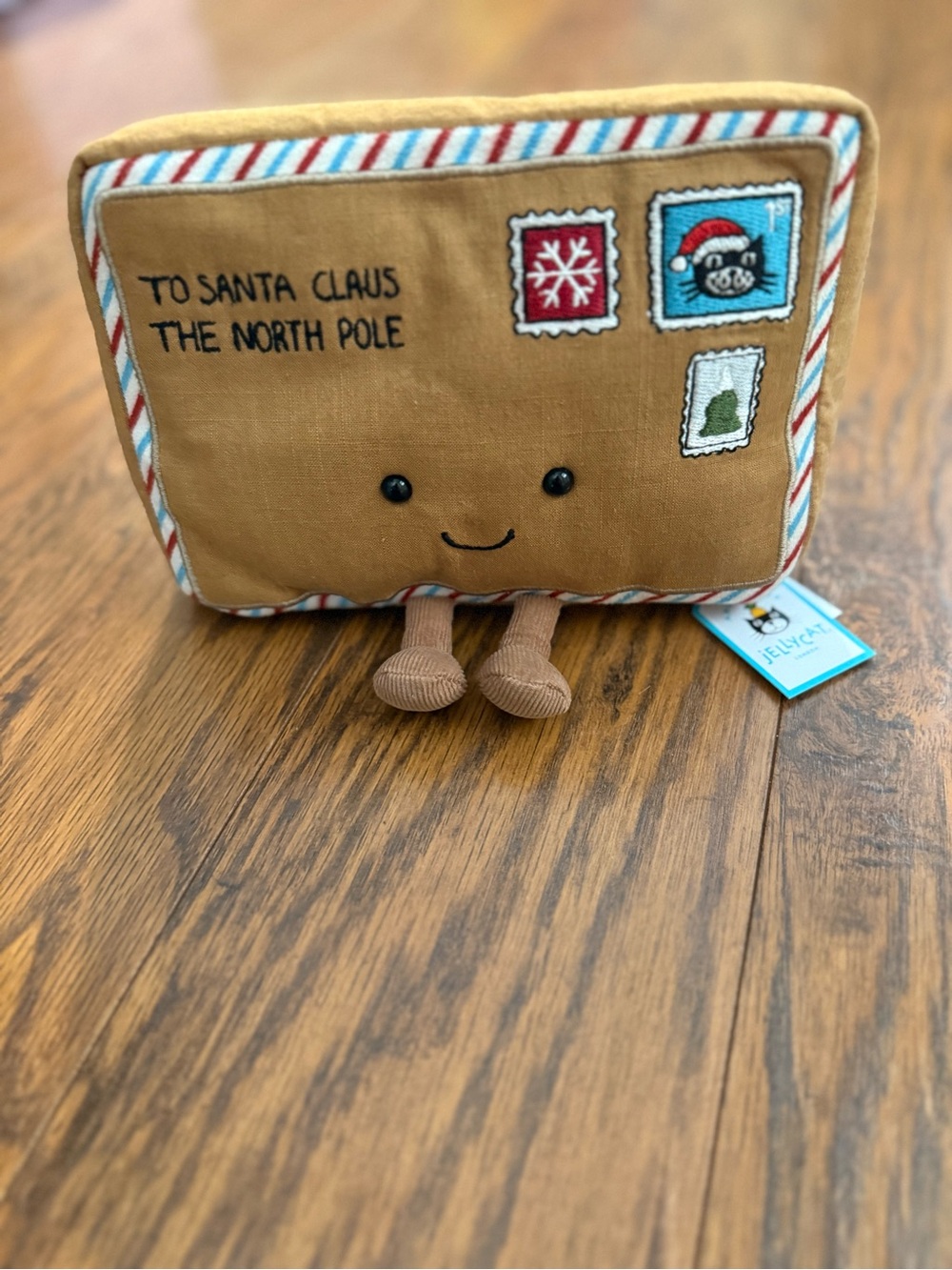 Jellycat Letter To Santa Plush- NWT